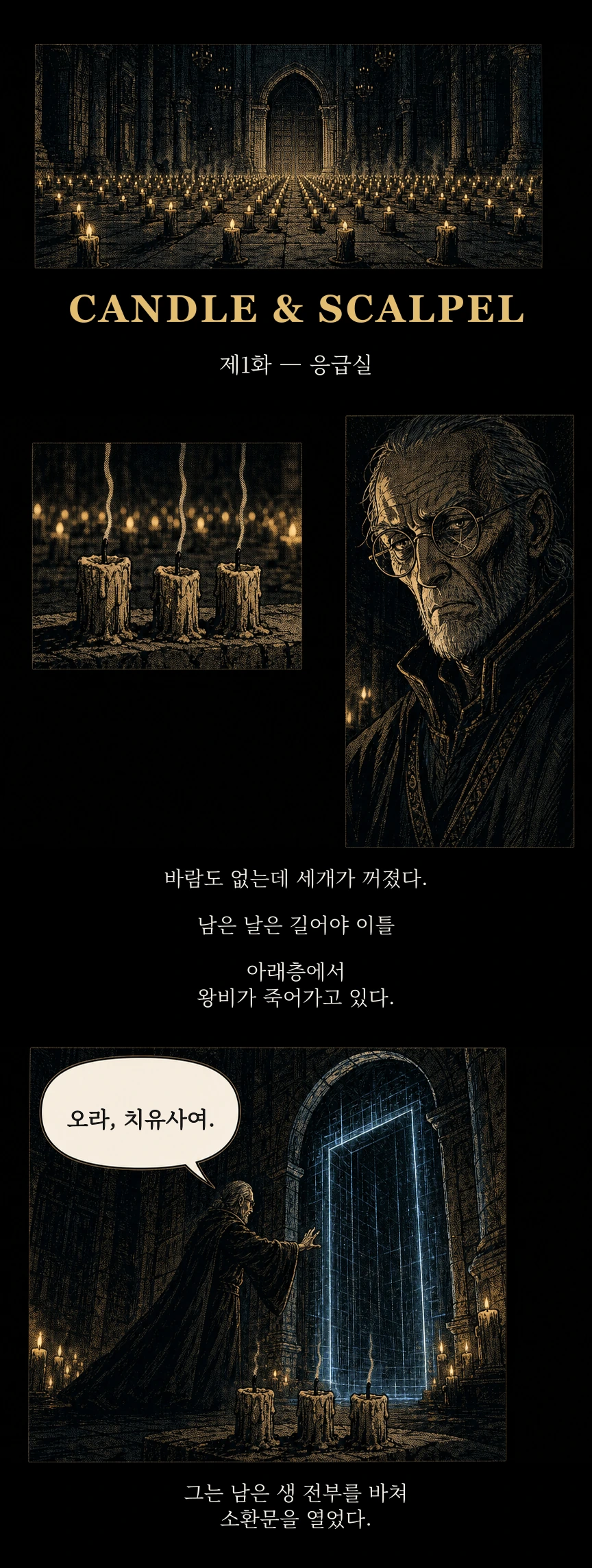 성촉과 메스 제1화 1번째 부분